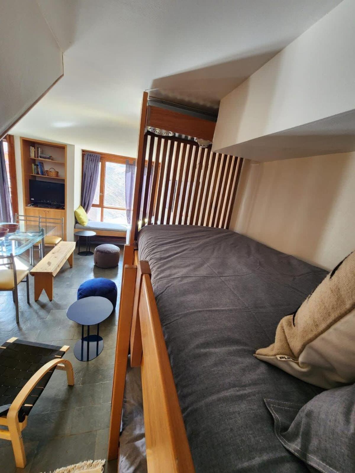 Apartamento Hom I Edif Mirador Del Inca Valle Nevado Piscina 10pax